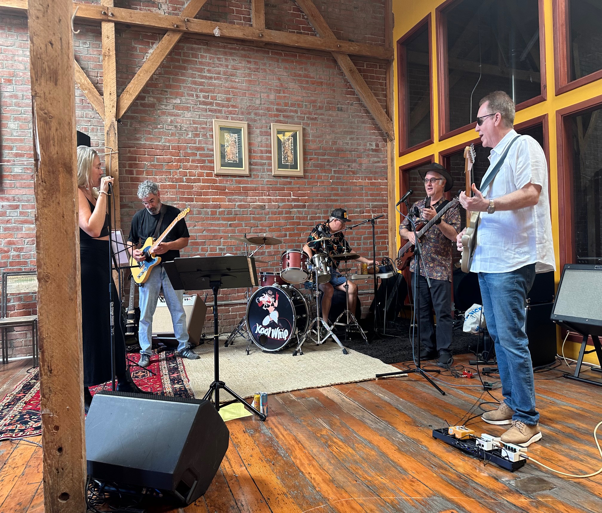 Live performance at venue