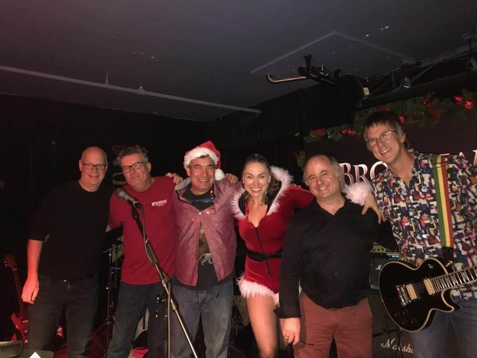 Holiday performance with band