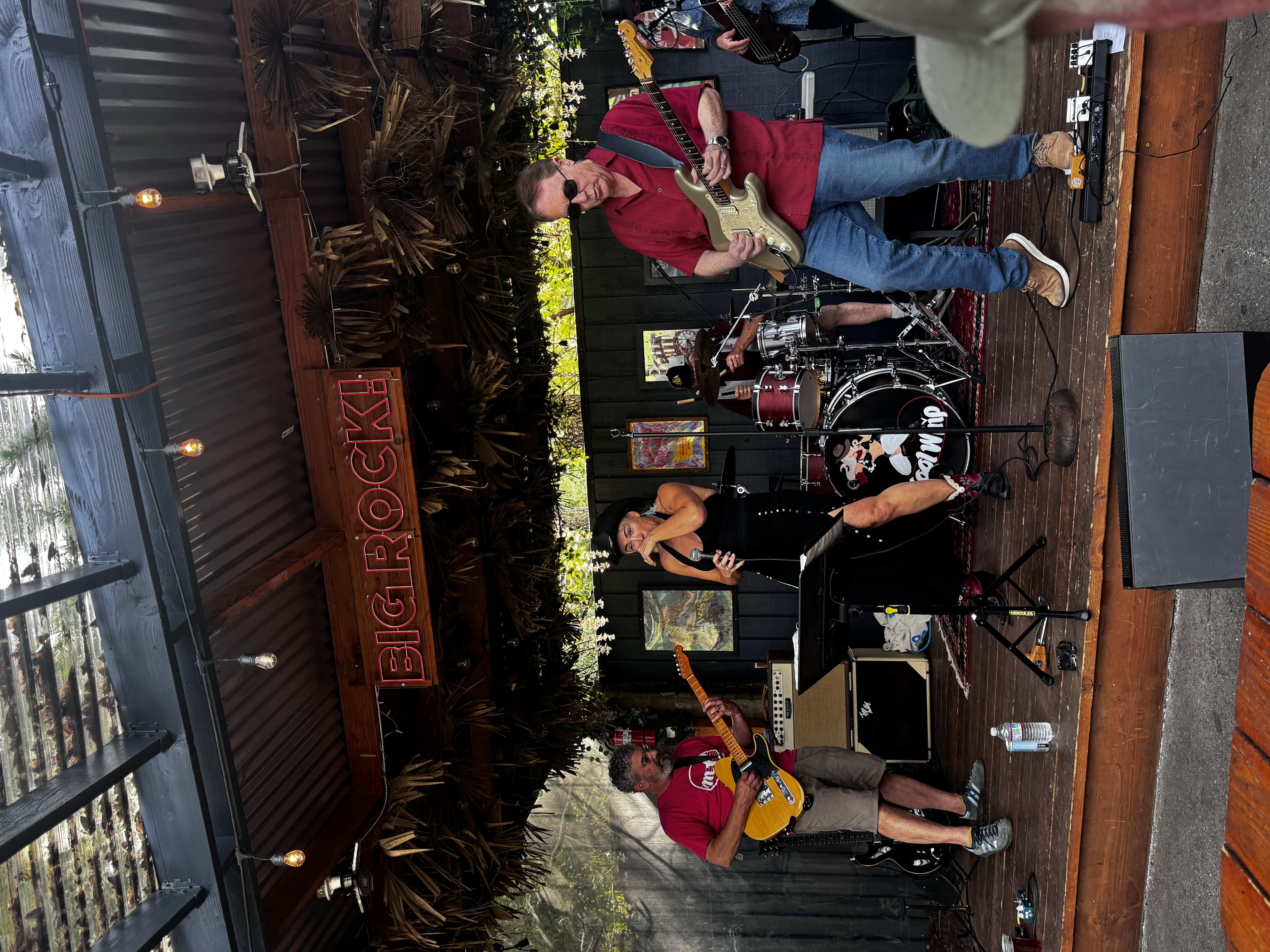 Live performance at Big Rock
